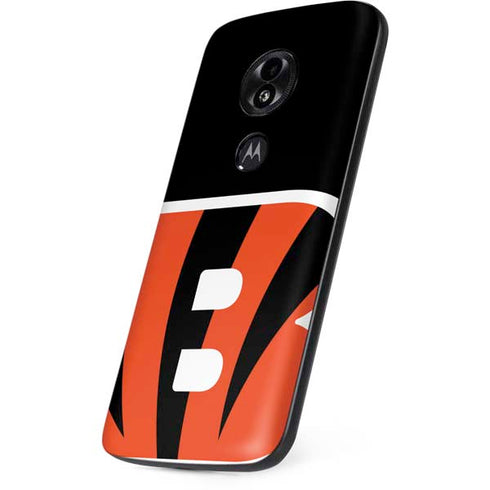 NFL Cincinnati Bengals Large Logo Moto E5 Play Skin